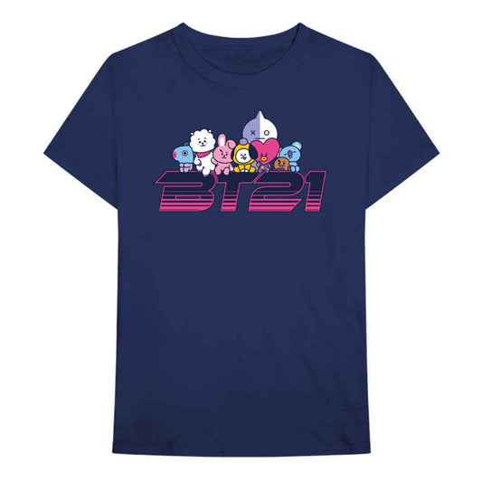 BT21 Space Wappen Logo [T-Shirt] - Rock Band Apparel