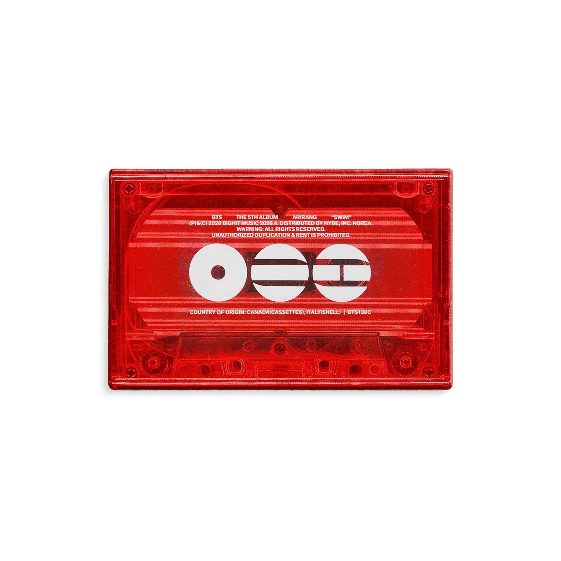 Bts Swim [Cassette]