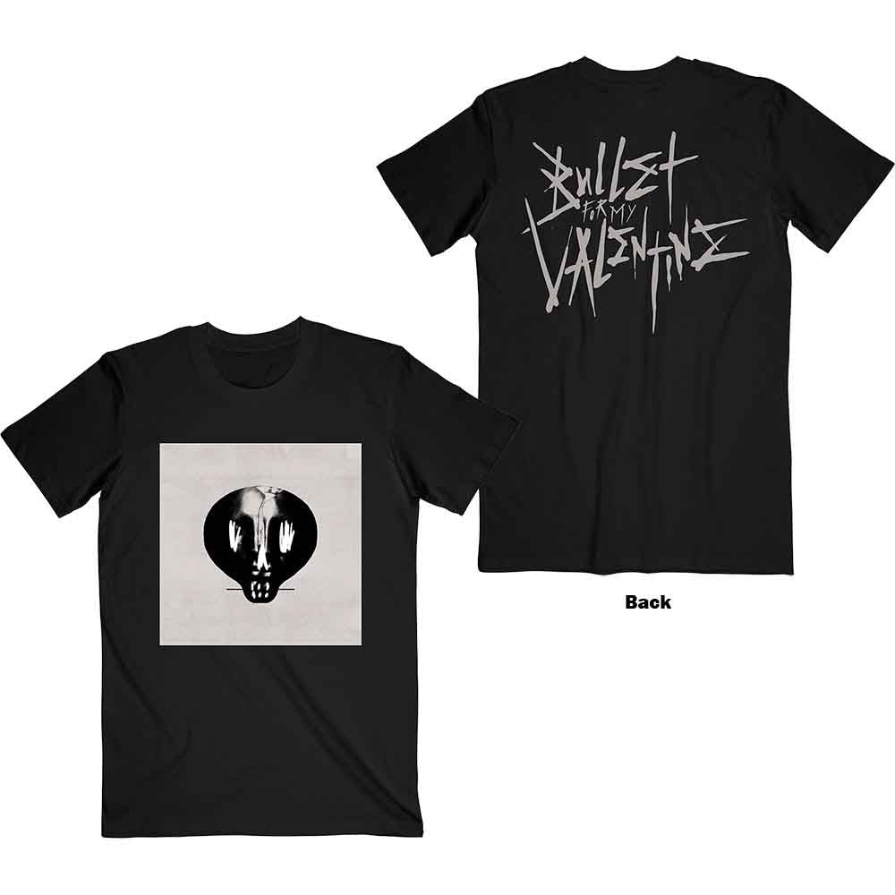 Bullet For My Valentine Album Cropped & Large Logo [T-Shirt] - Rock Band Apparel