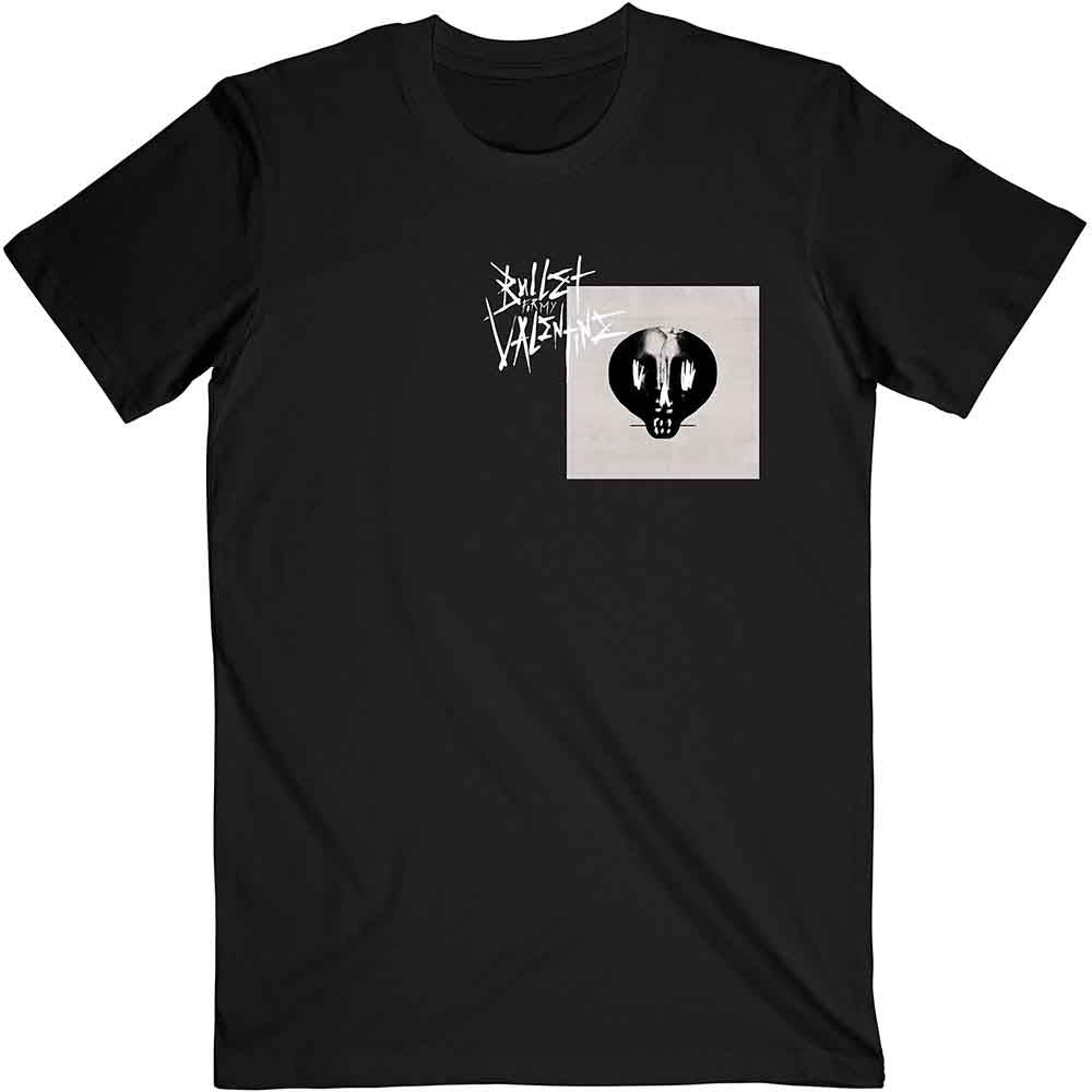 Bullet For My Valentine Album Cropped & Logo [T-Shirt] - Rock Band Apparel