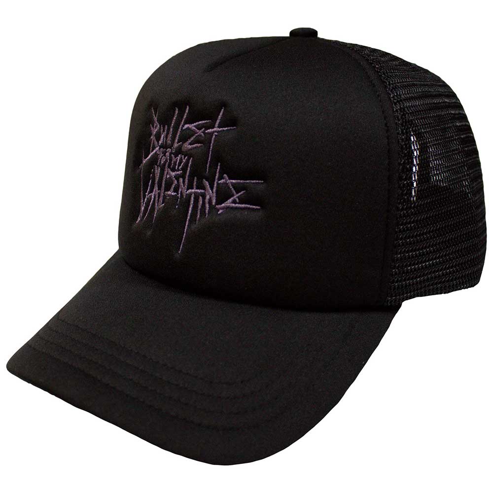 Bullet For My Valentine Purple Logo [Hat] Black