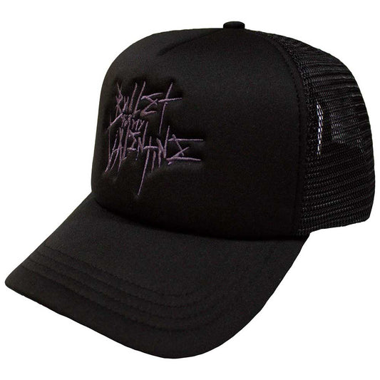 Bullet For My Valentine Purple Logo [Hat] Black