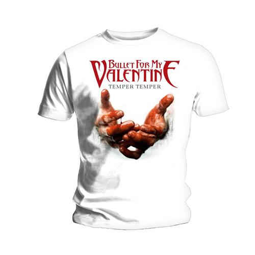 Bullet For My Valentine Temper Temper Blood Hands [T-Shirt] - Rock Band Apparel