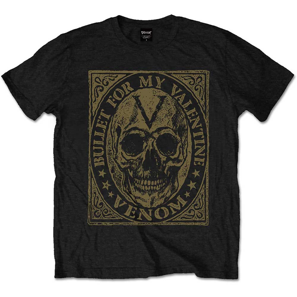 Bullet For My Valentine Venom Skull [T-Shirt] - Rock Band Apparel