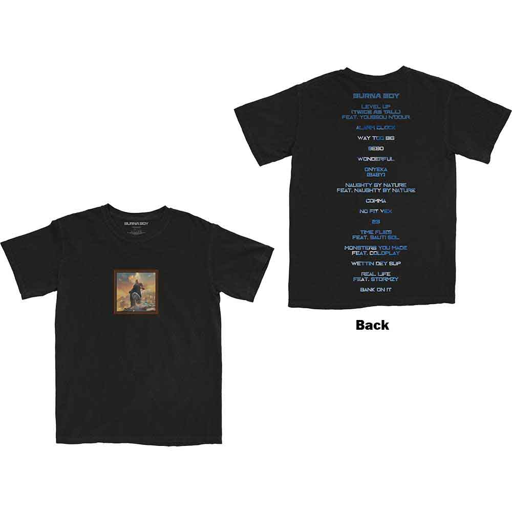 Burna Boy Album Tracks [T-Shirt] - Rock Band Apparel
