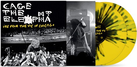 Cage The Elephant - Live From The Vic In Chicago (RSD Exclusive, Limited Edition, Vibrant Yellow & Black Splatter Colored Vinyl) (2 Lp's) [Vinyl]