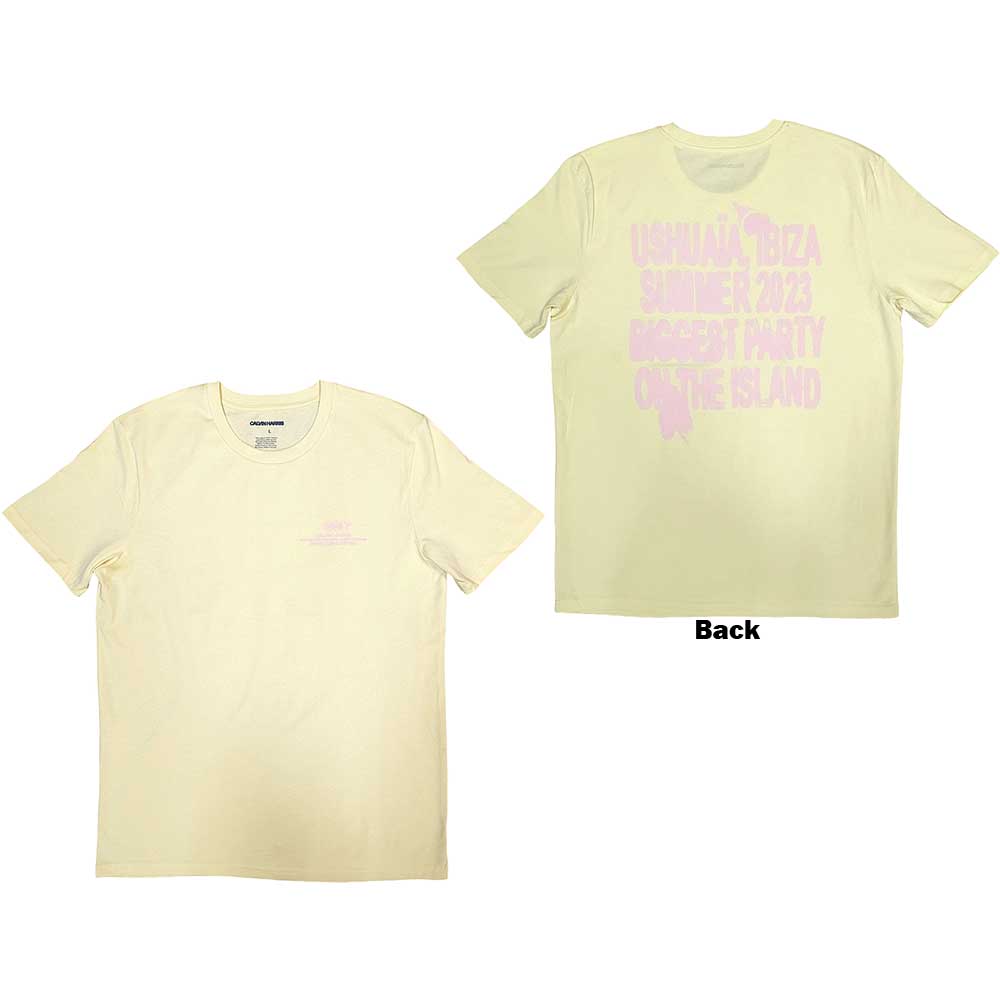 Calvin Harris Summer '23 [T-Shirt] Yellow