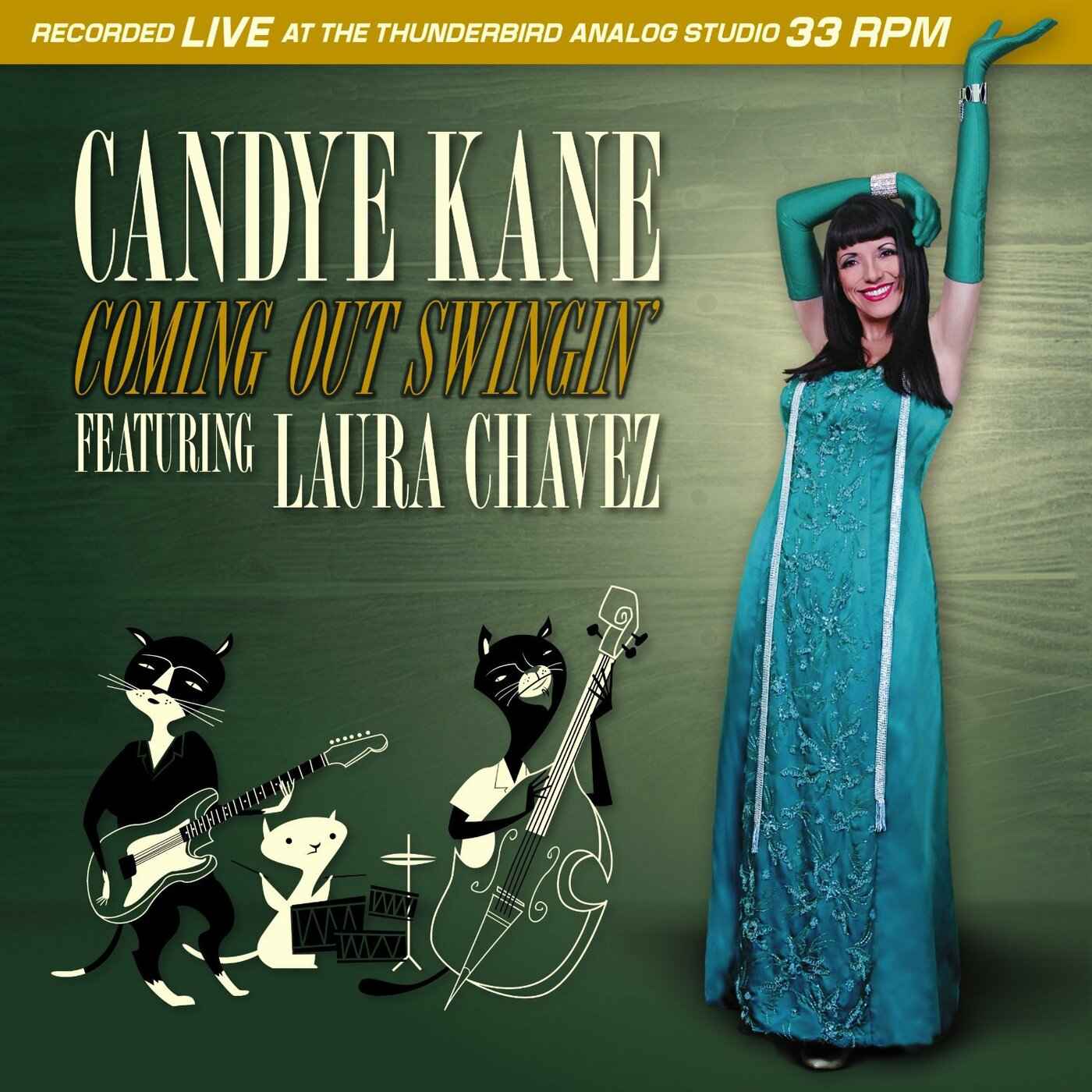 Candye Feat. Laura Chavez Kane - Coming Out Swingin [CD]