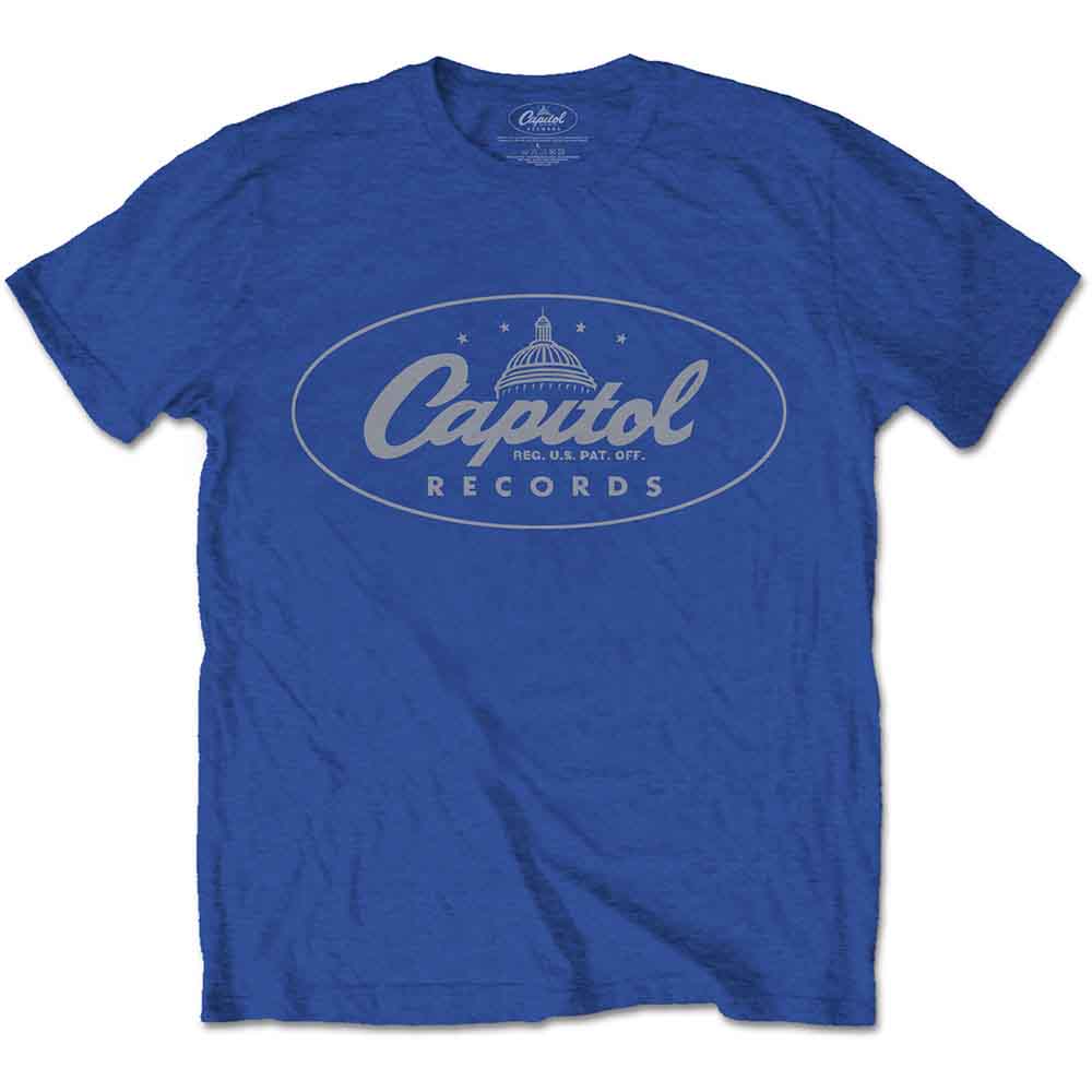 Capitol Records Logo [T-Shirt] Blue