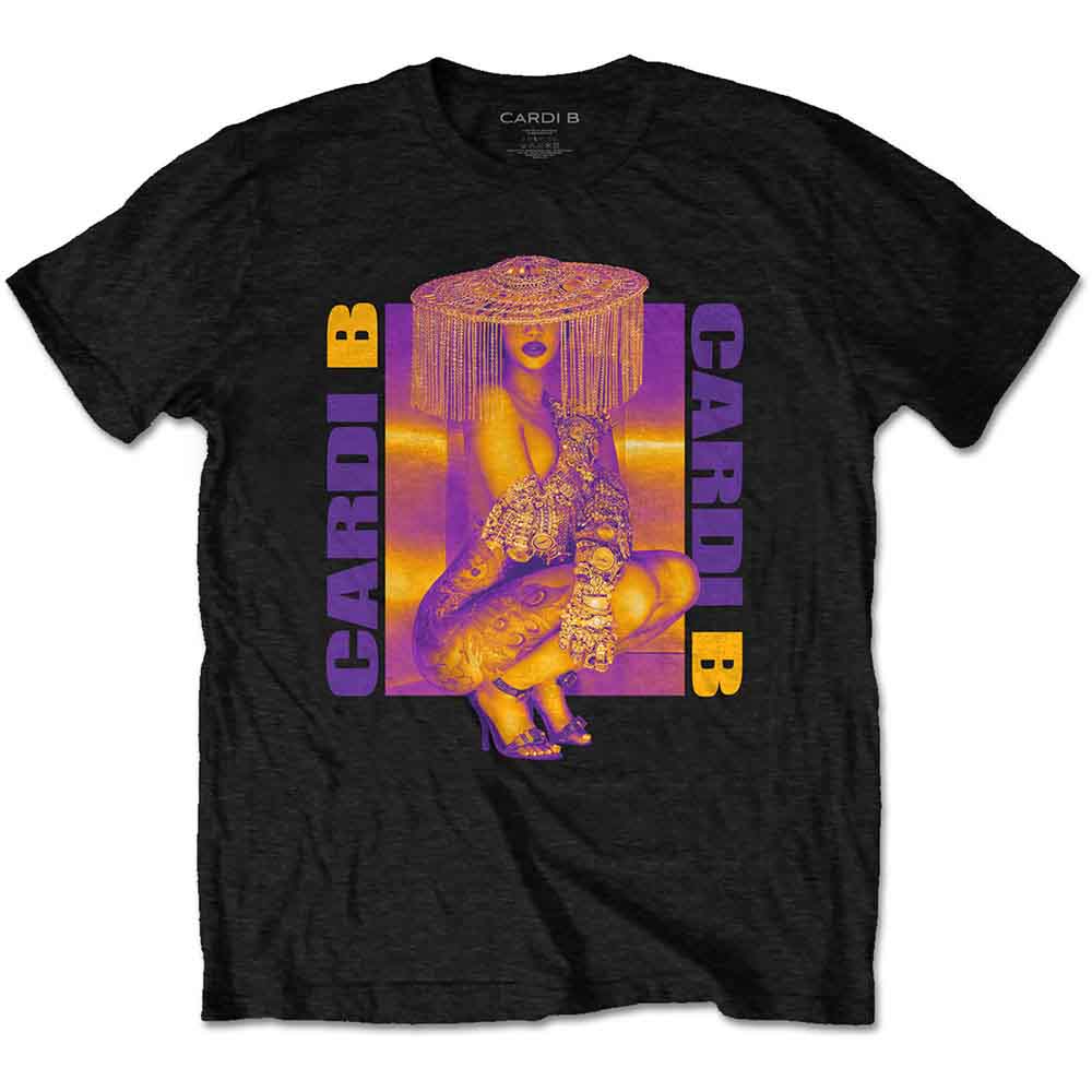 Cardi B Squat [T-Shirt] - Rock Band Apparel