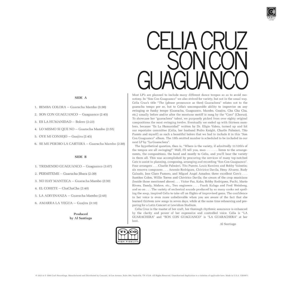 Son Con Guaguanco (180 Gram Vinyl) [Vinyl]