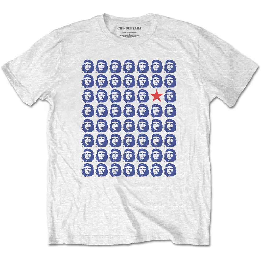 Che Guevara Heads [T-Shirt] White