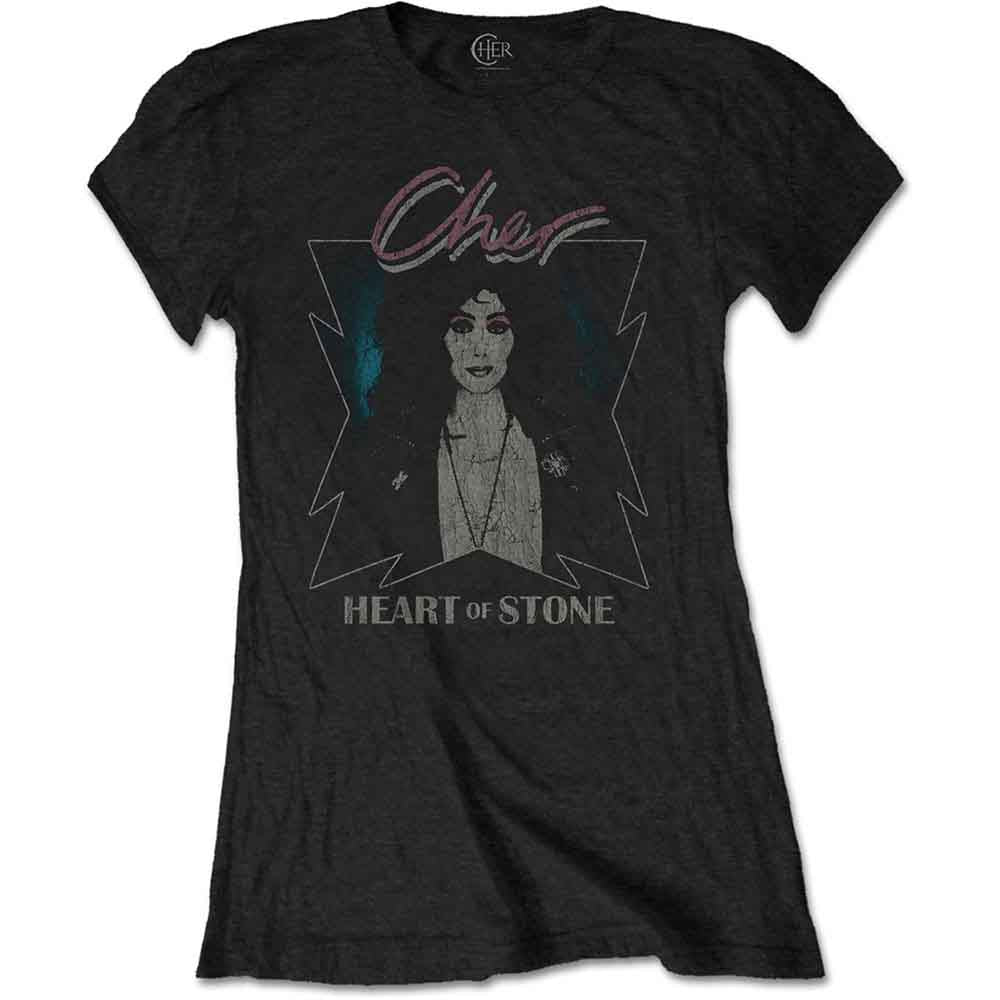 Cher Heart of Stone [T-Shirt] - Rock Band Apparel