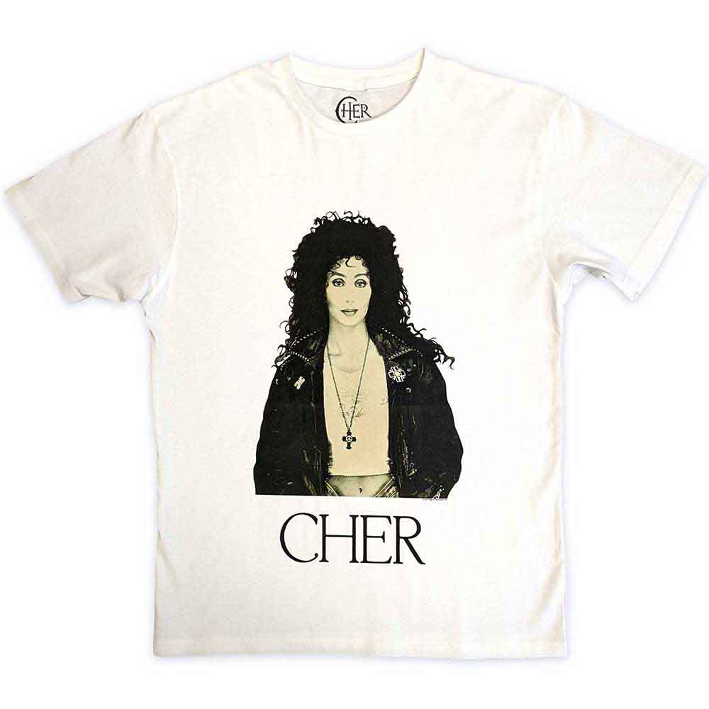 Cher Leather Jacket [T-Shirt] - Rock Band Apparel