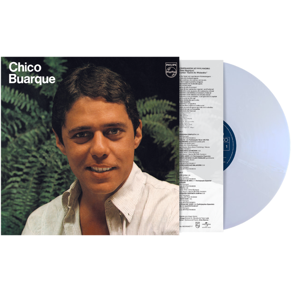 PRE-ORDER: Chico Buarque (1978) (180G) [Iridescent White/Blue Vinyl] [Vinyl]