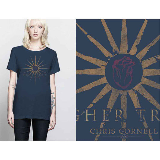 Chris Cornell Higher Truth [T-Shirt] Blue