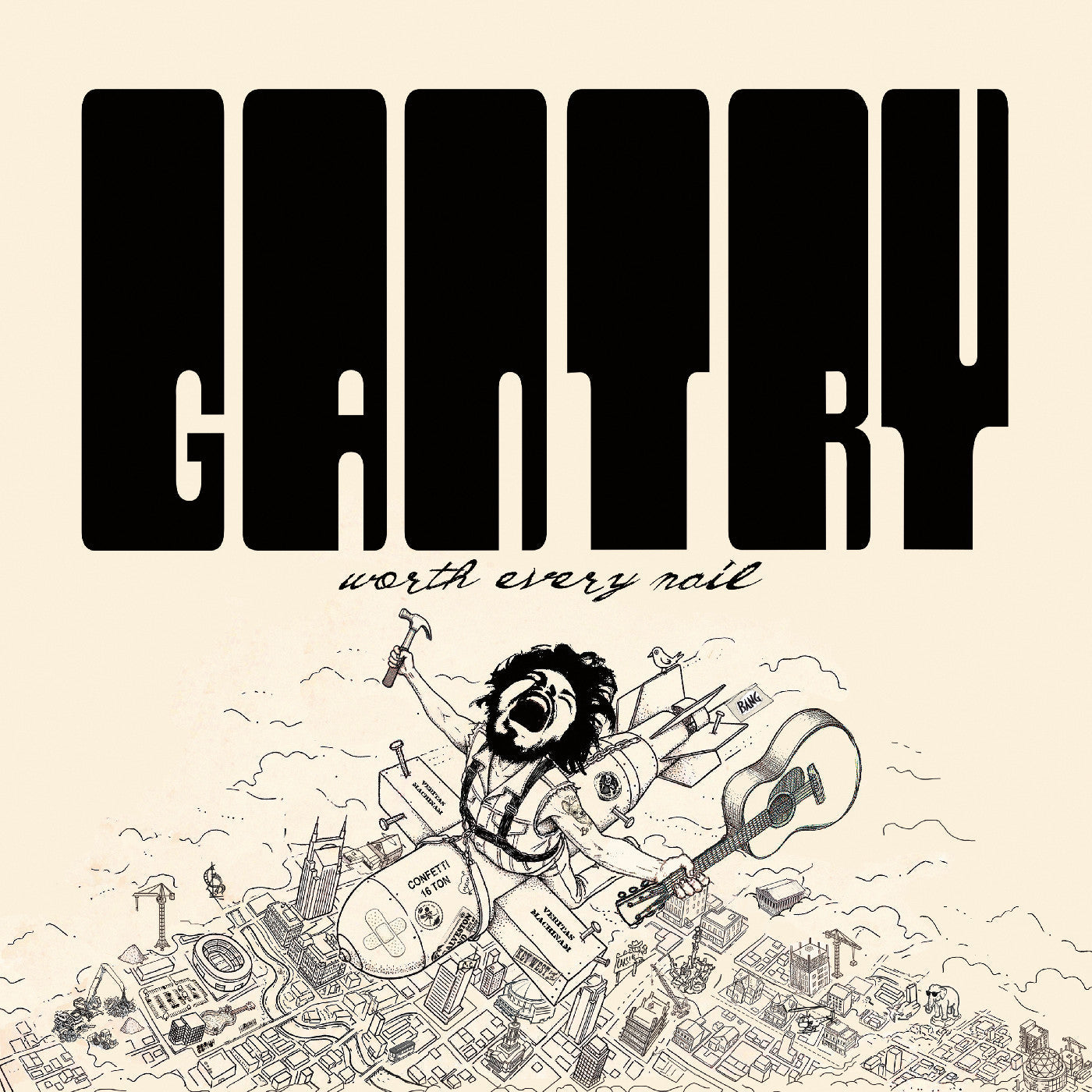 PRE-ORDER Chris Gantry - Worth Every Nail [Vinyl]
