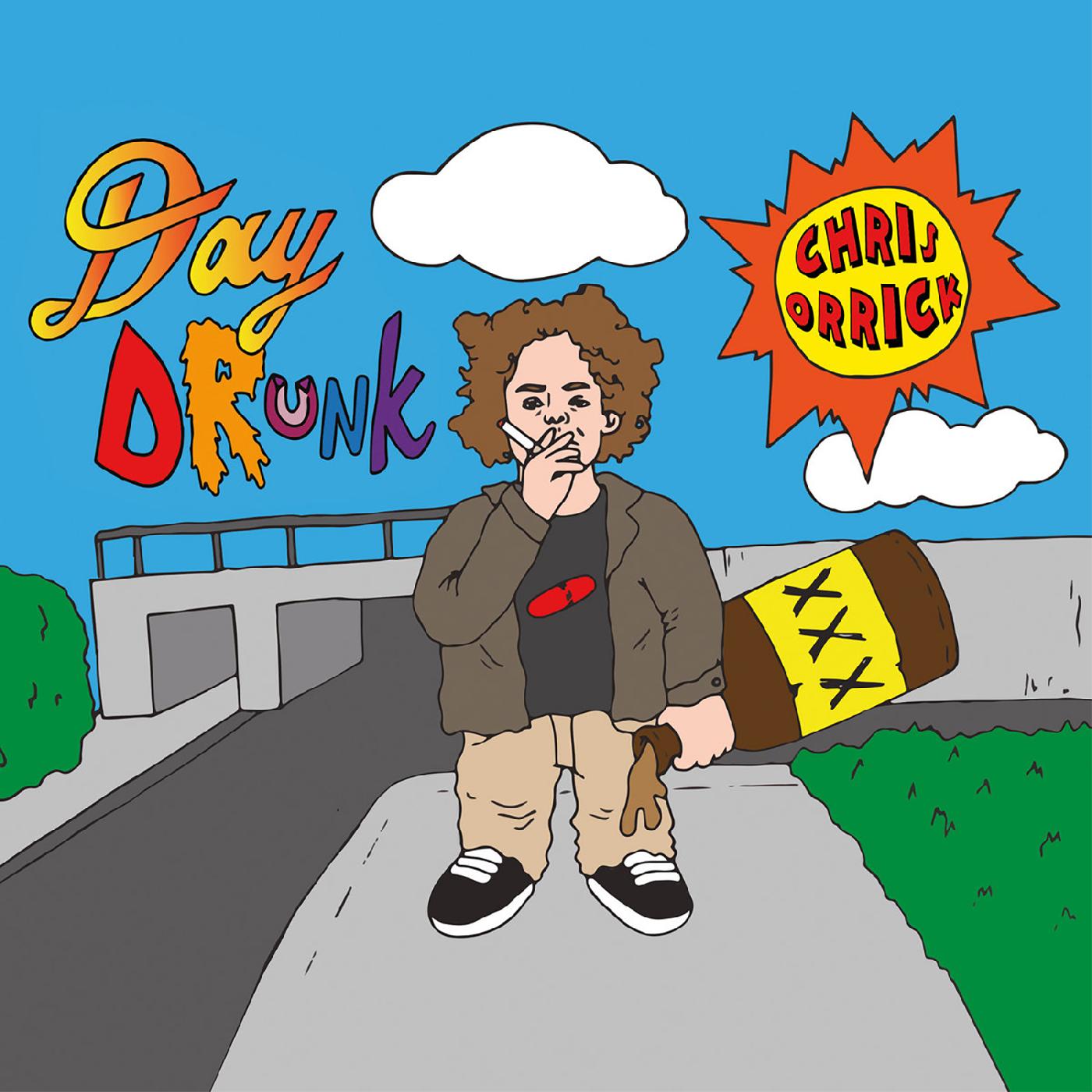 Chris Orrick - Day Drunk EP (8-COLOR DOUBLE RAINBOW SPLATTER VINYL) [Vinyl]
