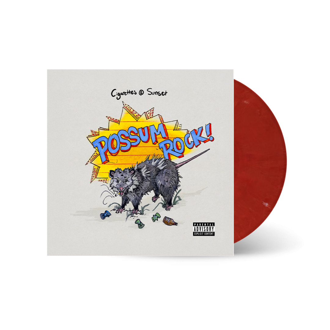 Cigarettes @ Sunset - Possum Rock [Red LP] [Vinyl]