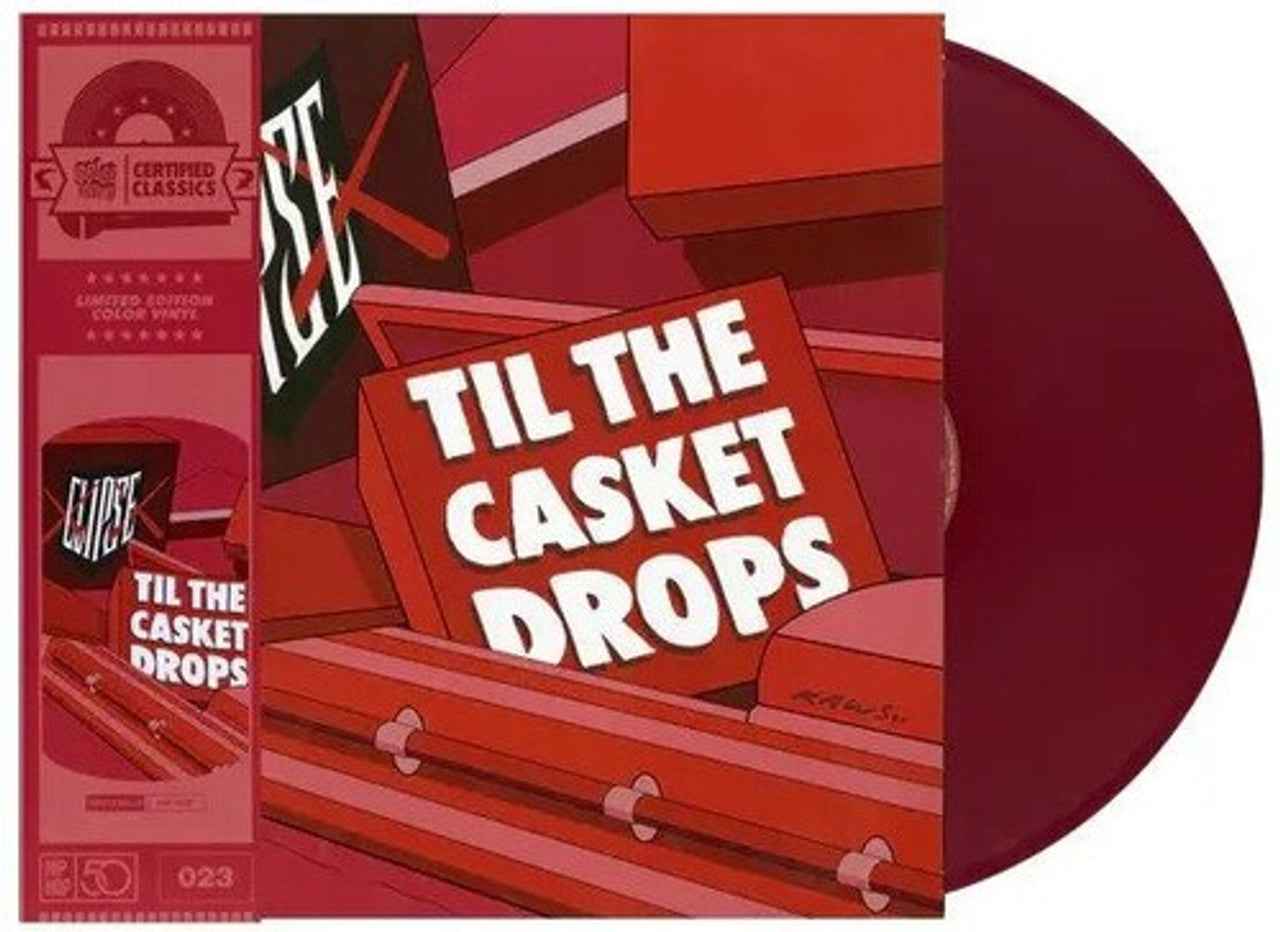 Clipse - Til The Casket Drops (Limitede Edition, Colored Vinyl, Fruit Punch Red) [Vinyl]