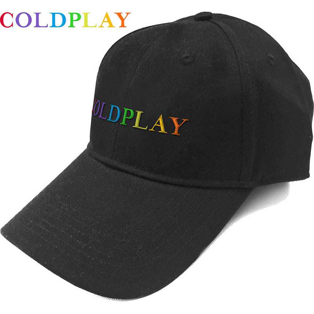 Coldplay Rainbow Logo [Hat] - Rock Band Apparel