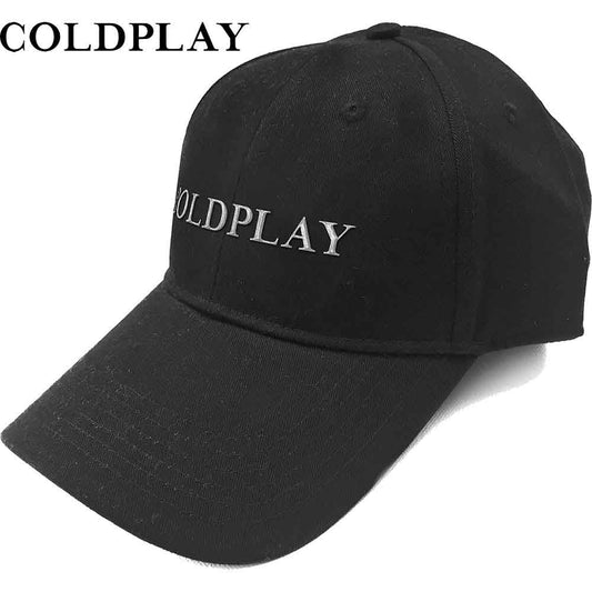 Coldplay White Logo [Hat] - Rock Band Apparel