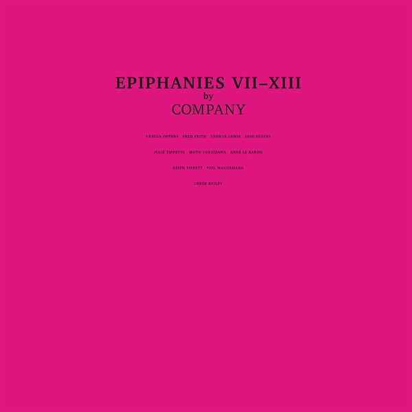 COMPANY - Epiphanies VII-XIII [Vinyl]