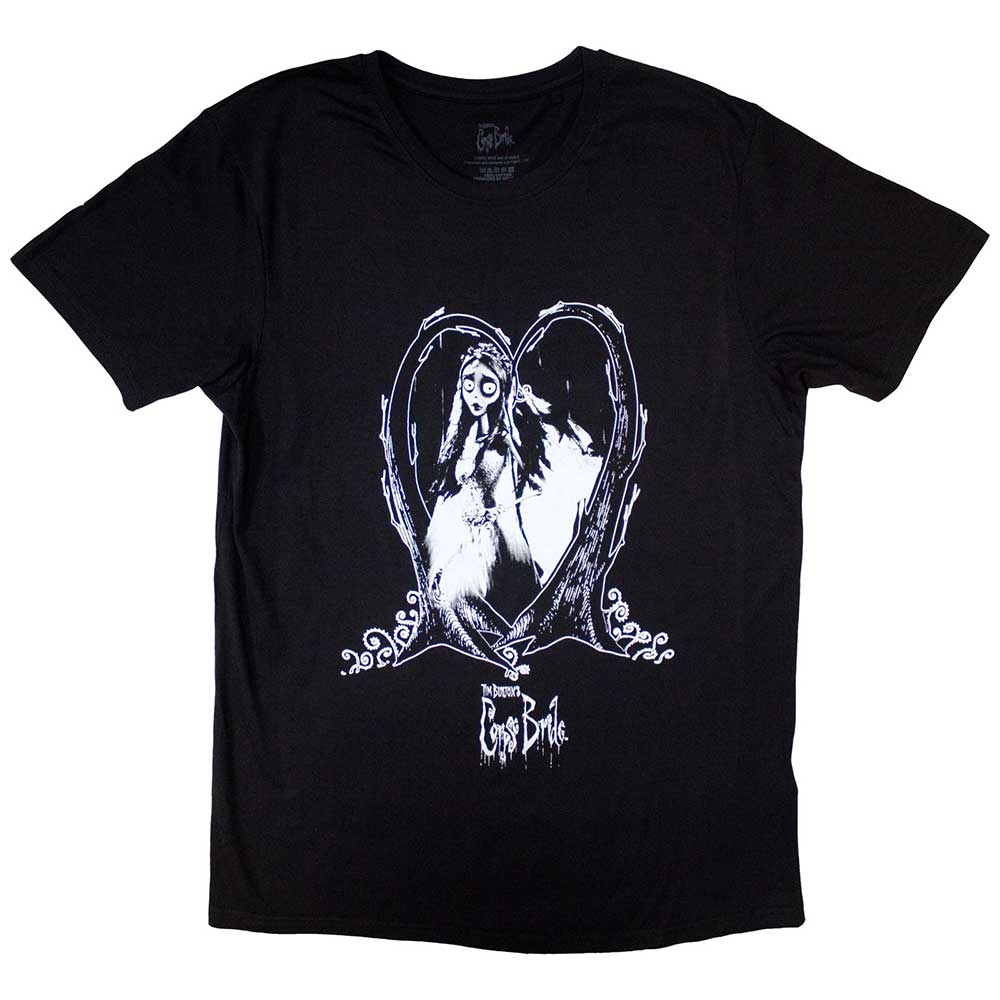 Corpse Bride Heart [T-Shirt] Black