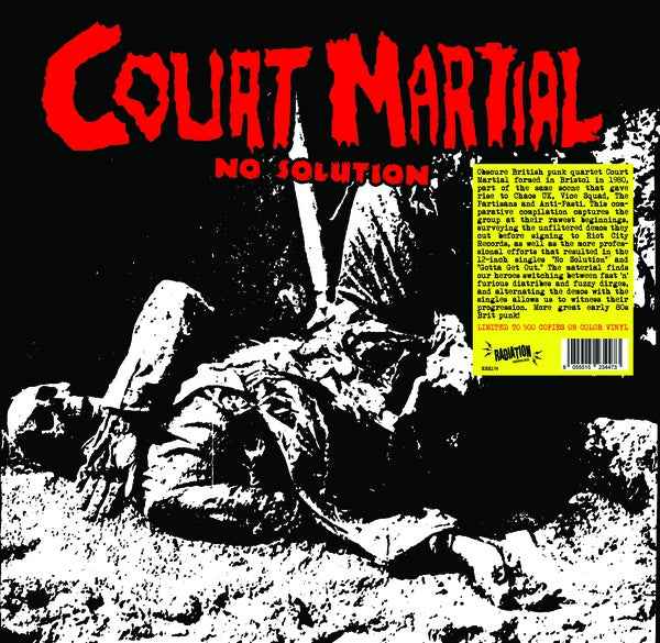COURT MARTIAL - No Solution: Singles & Demos 1981/1982 [Vinyl]