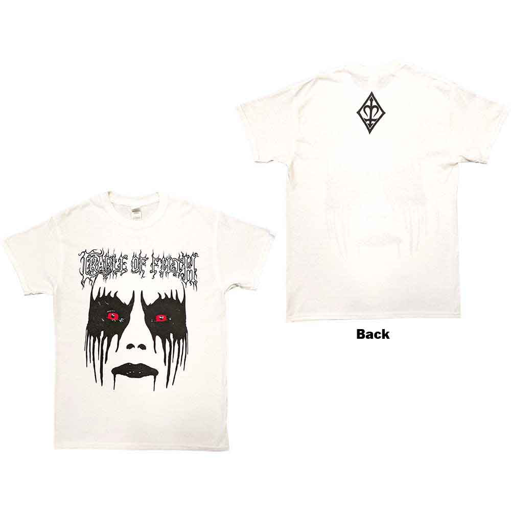 Cradle Of Filth Dani Make Up [T-Shirt] White