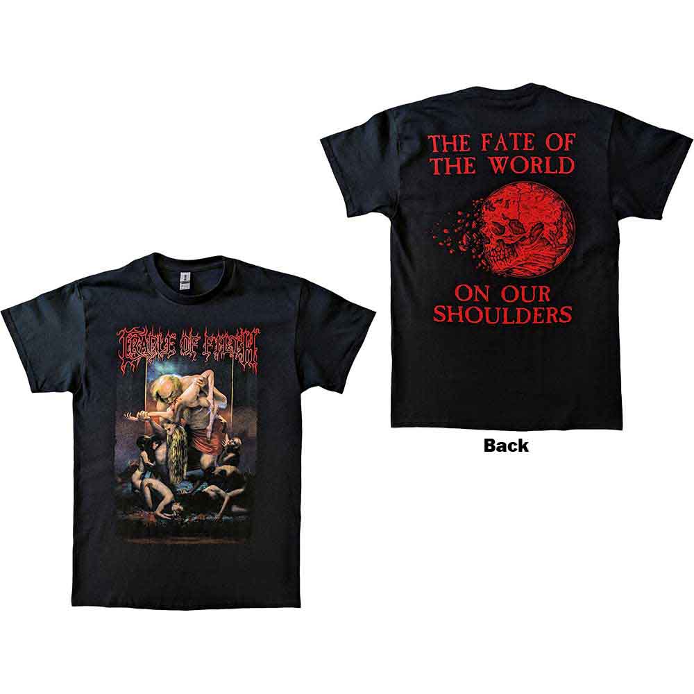 Cradle Of Filth Existance Is Futile Saturn [T-Shirt] - Rock Band Apparel