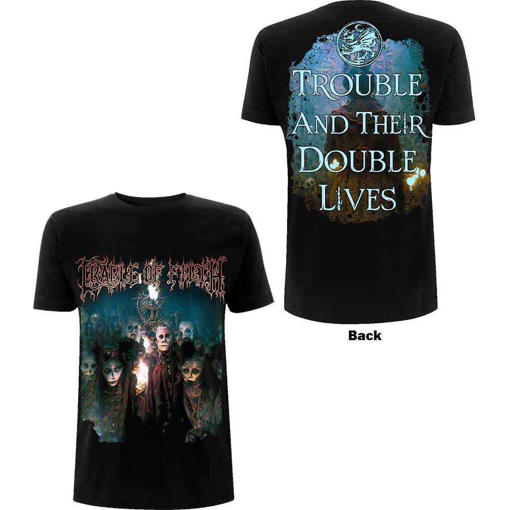 Cradle Of Filth Trouble & Their Double Lives [T-Shirt] - Rock Band Apparel