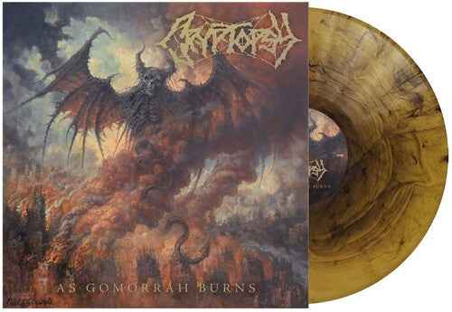 Cryptopsy - As Gomorrah Burns (Gold & Black Galaxy Colored Vinyl) [Vinyl]