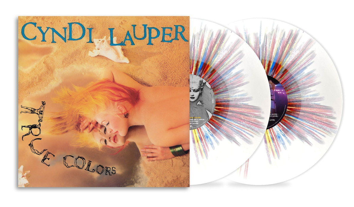 PRE-ORDER: Cyndi Lauper - True Colors (40Th Anniversary) [Rainbow Sprinkle Vinyl] [2LP] [Vinyl]