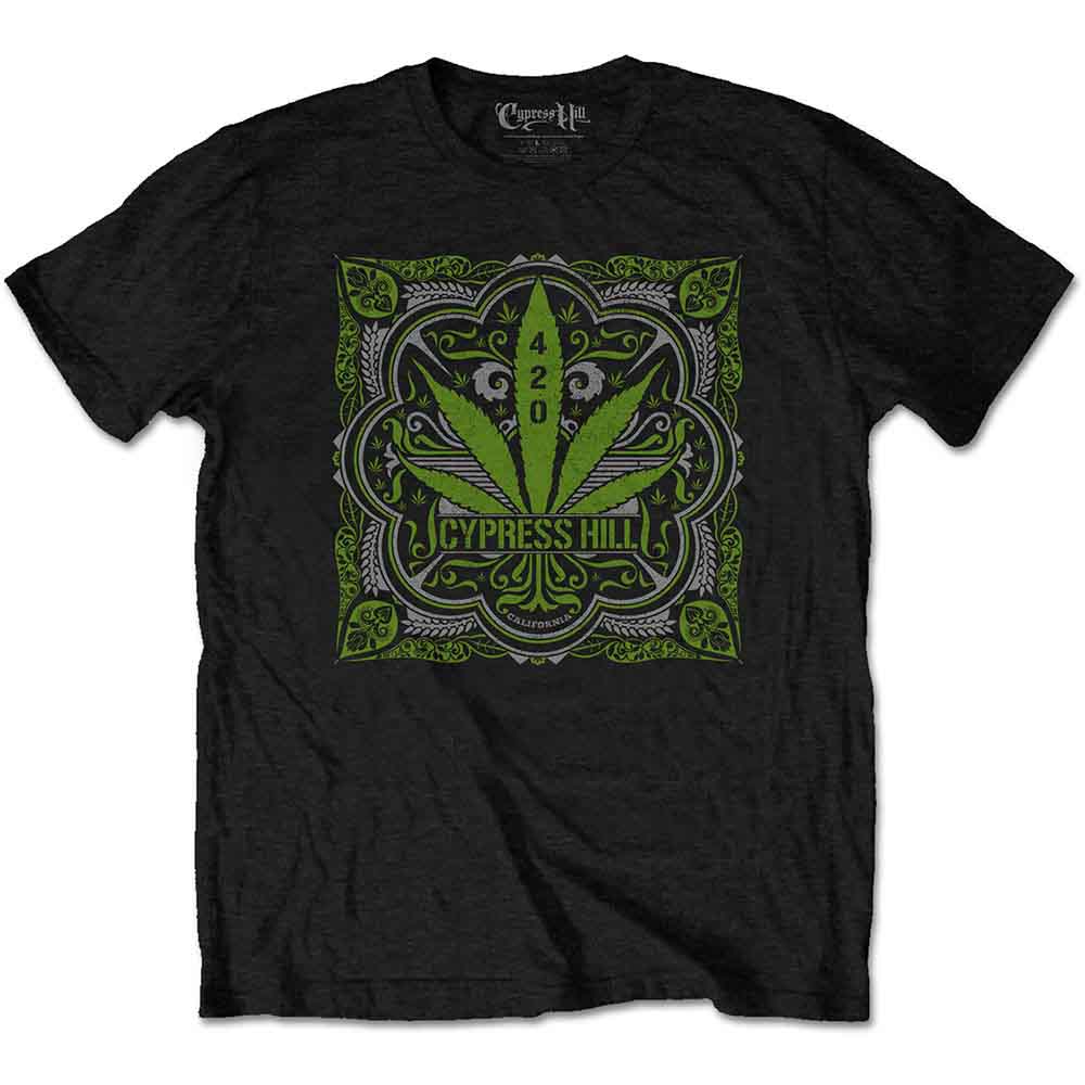 Cypress Hill 420 Leaf [T-Shirt] Black