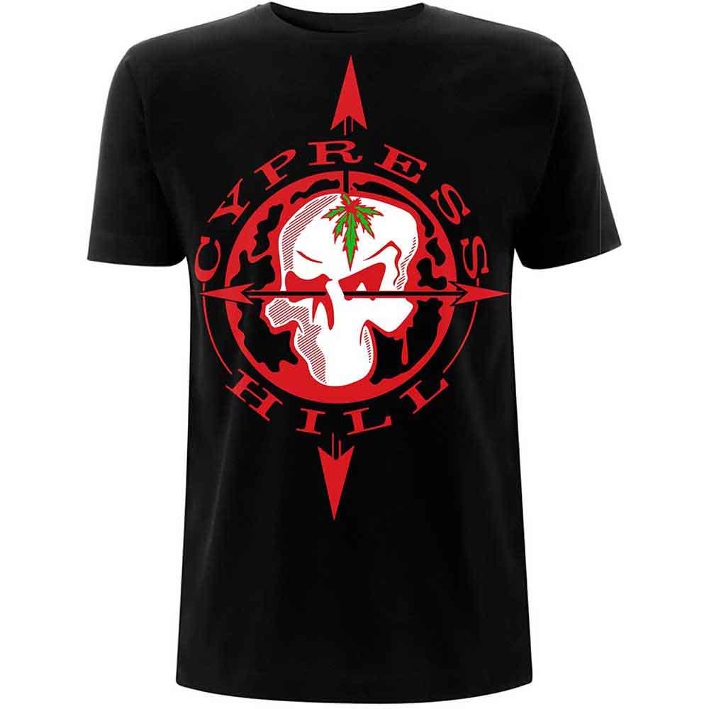 Cypress Hill Skull Compass [T-Shirt] Black