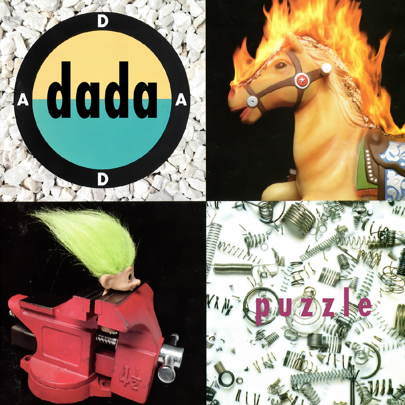 PRE-ORDER Dada - Puzzle - Remastered, Expanded, [Green & Yellow "Troll Hair" Vinyl] [Vinyl]