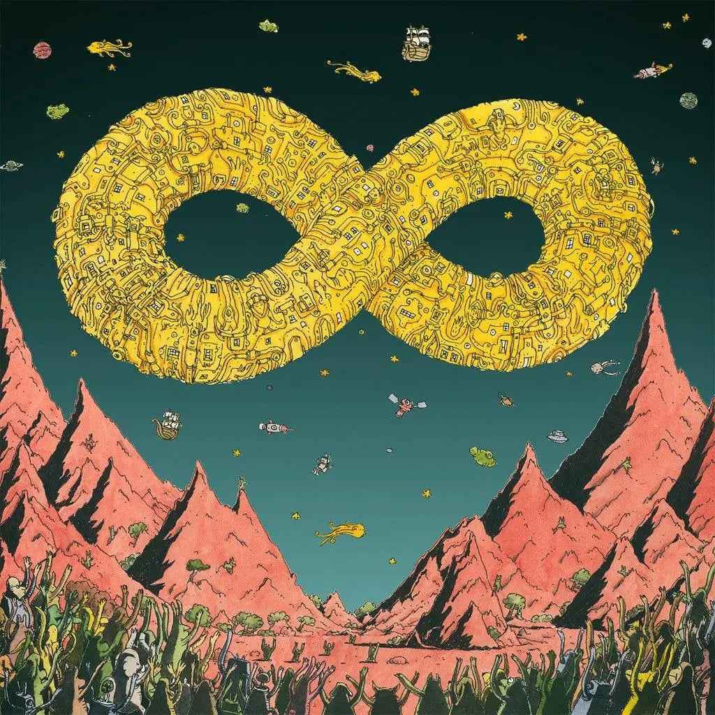 Dance Gavin Dance - Mothership (10Th Anniversary) [Sea Blue Glitter LP] [Vinyl]