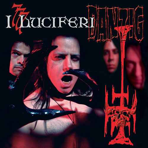 Danzig - 777: I Luciferi - Black/ white/ red Split Splatter [Vinyl]