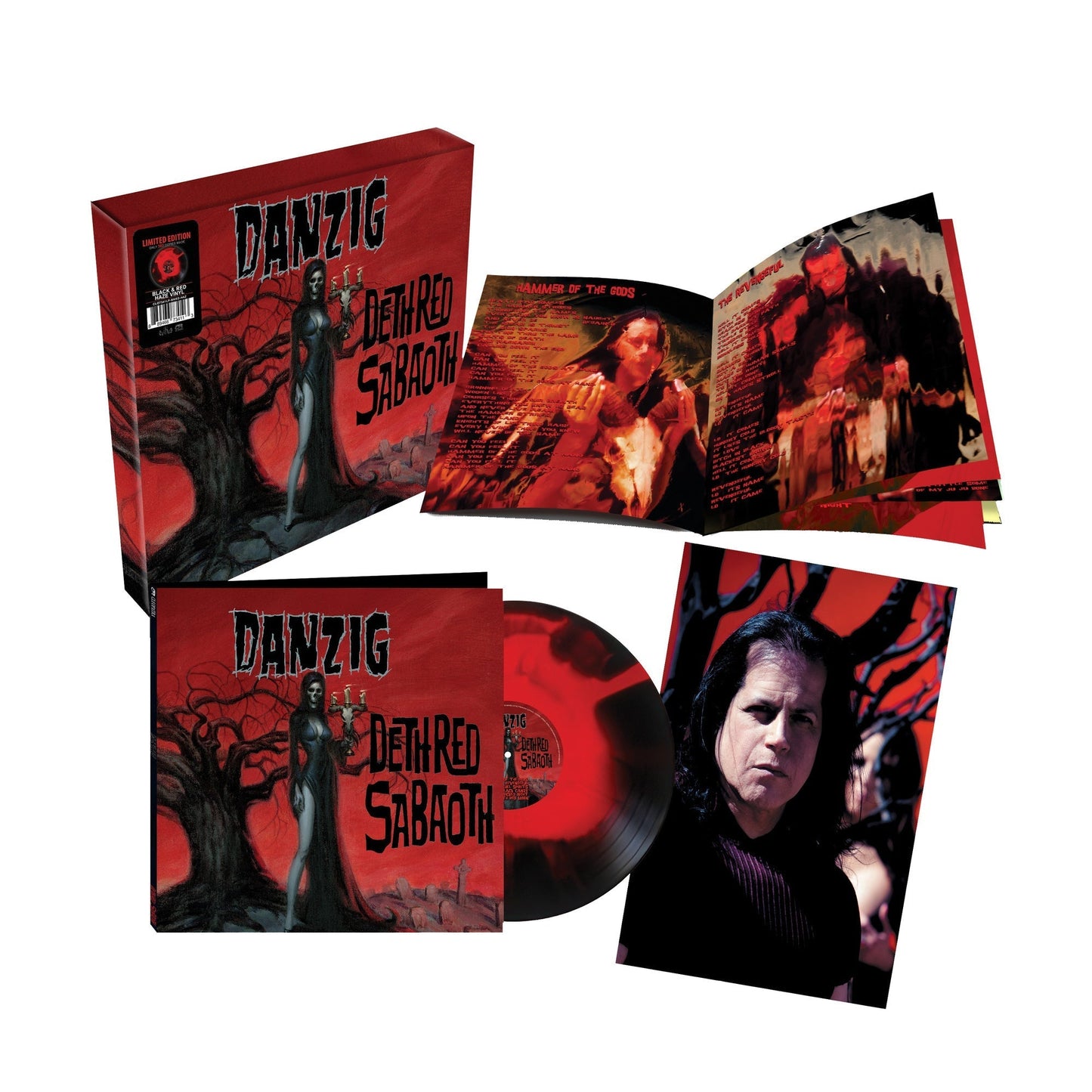 PRE-ORDER Danzig - Deth Red Sabaoth (Limited Edition Box Edition) [Black/Red/Yellow Haze/Splatter Vinyl] [Vinyl]