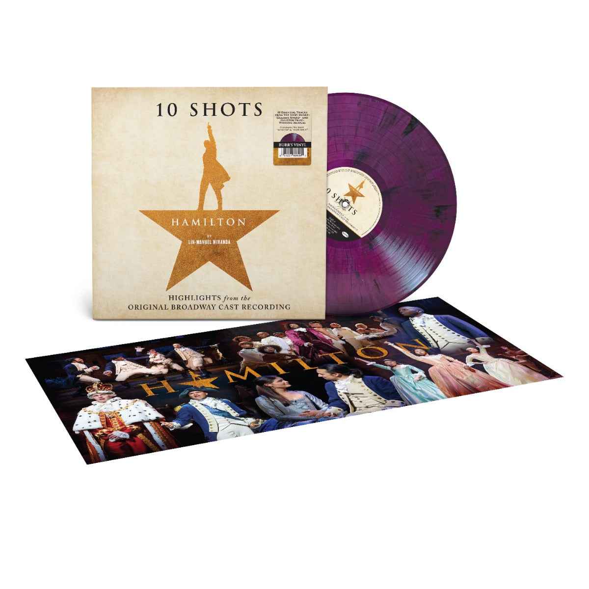 Hamilton: 10 Shots (Highlights From The Original Broadway Cast Recording) [Vinyl]