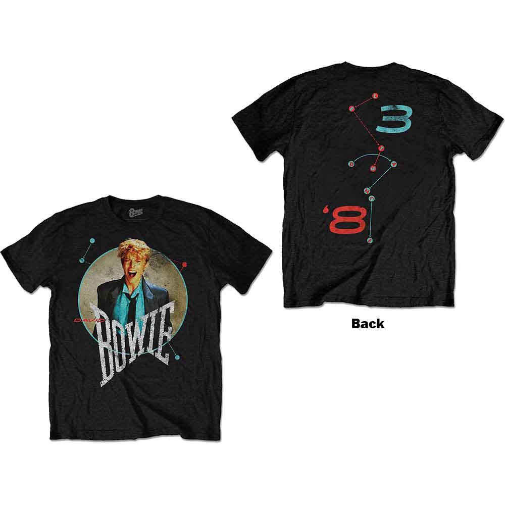 David Bowie Circle Scream [T-Shirt] - Rock Band Apparel