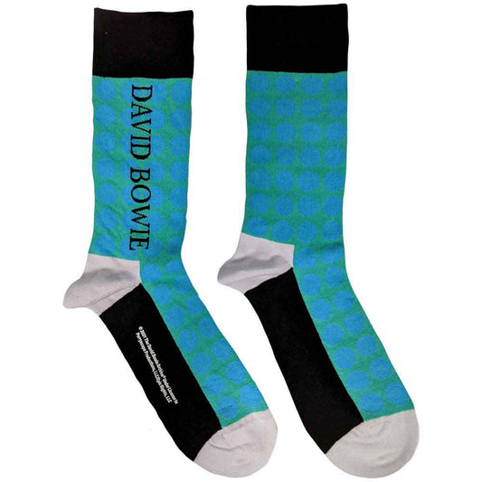 David Bowie Circles Pattern [Socks] - Rock Band Apparel