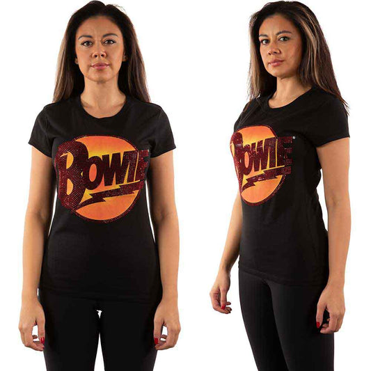 David Bowie Diamond Dogs Logo [T-Shirt] - Rock Band Apparel