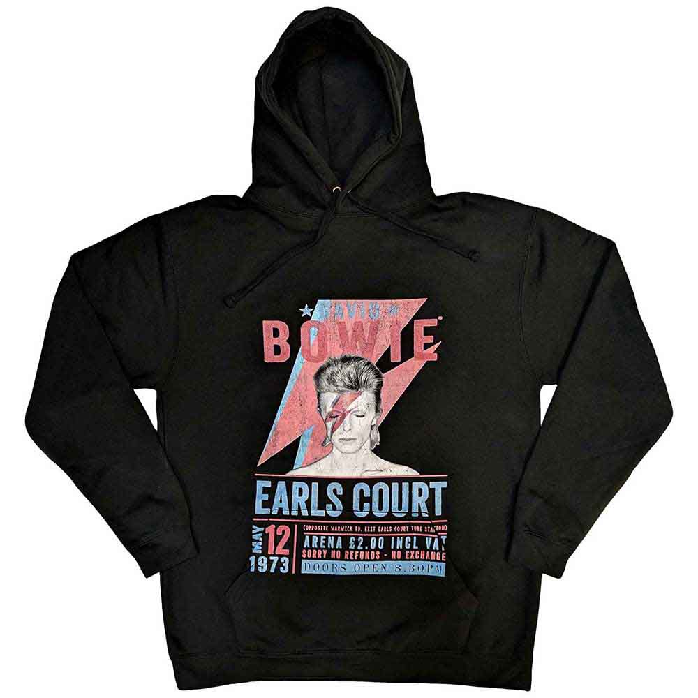 David Bowie Earls Court '73 [Sweatshirt] - Rock Band Apparel