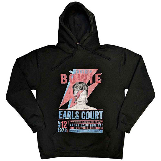 David Bowie Earls Court '73 [Sweatshirt] - Rock Band Apparel