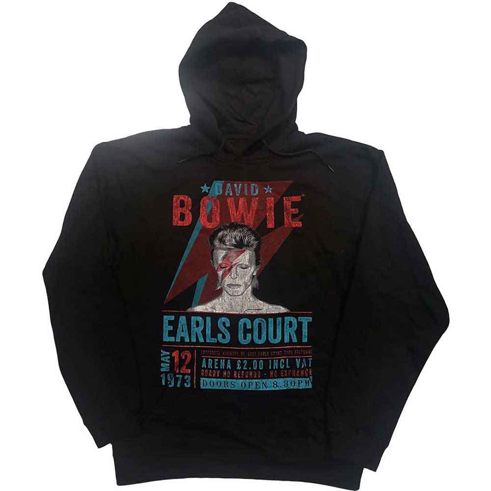 David Bowie Earls Court '73 [Sweatshirt] - Rock Band Apparel