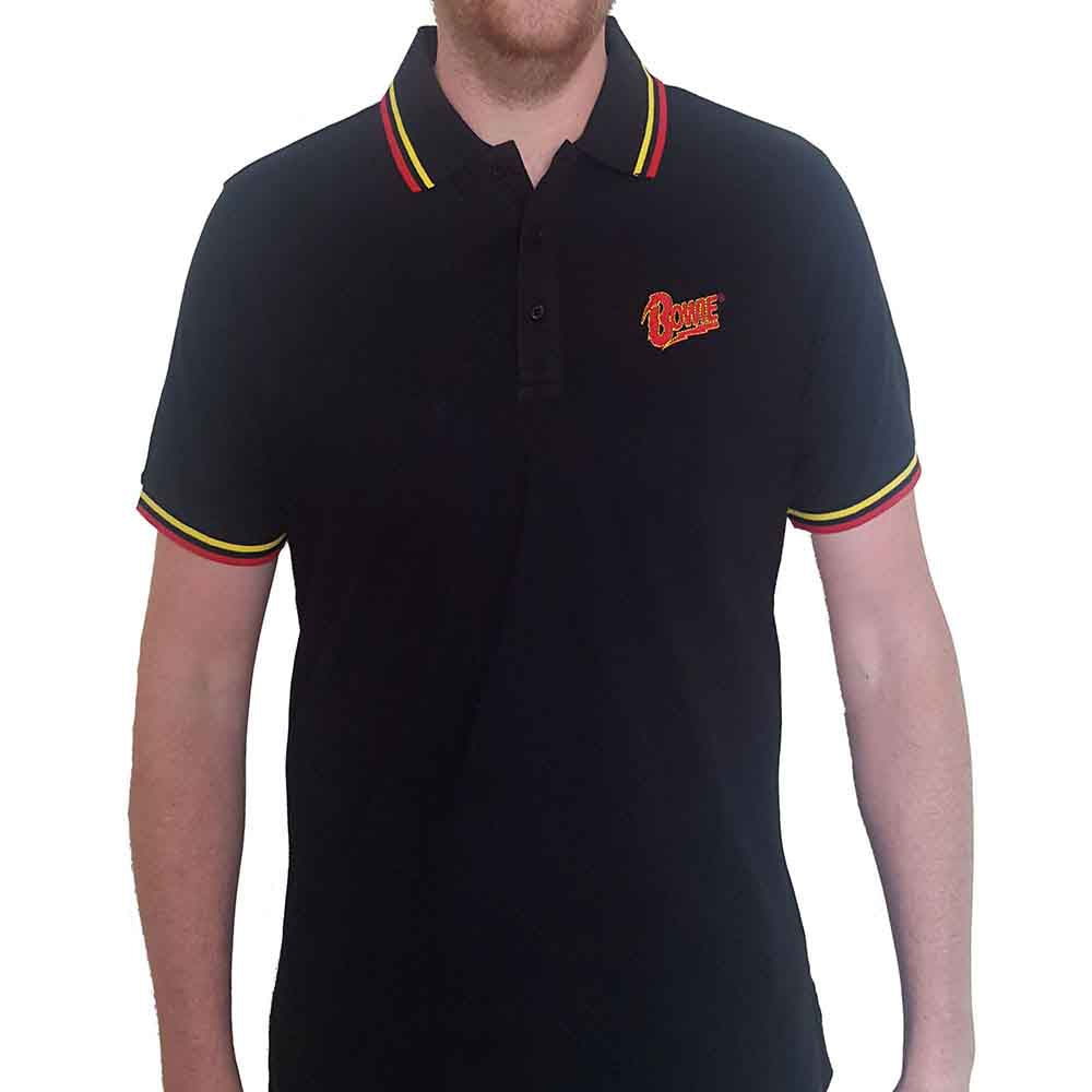 David Bowie Flash Logo [T-Shirt] Black