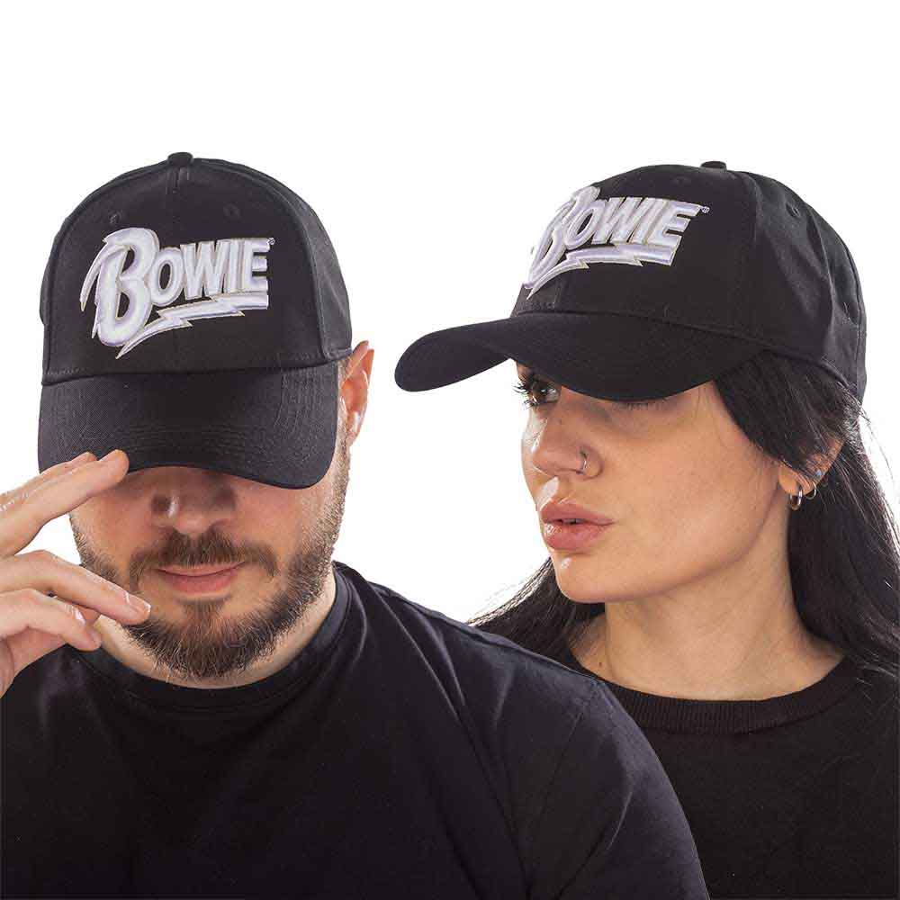 David Bowie Flash Logo [Hat] - Rock Band Apparel