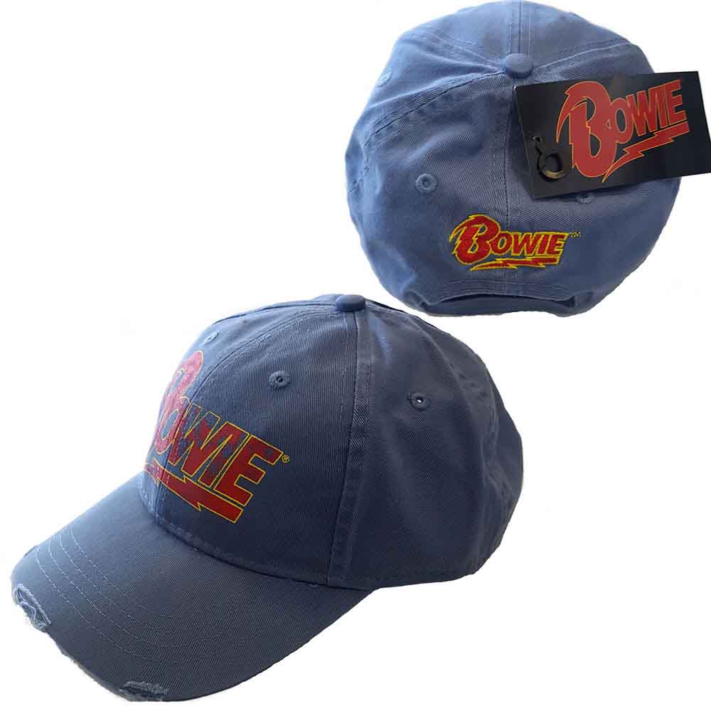 David Bowie Flash Logo [Hat] - Rock Band Apparel